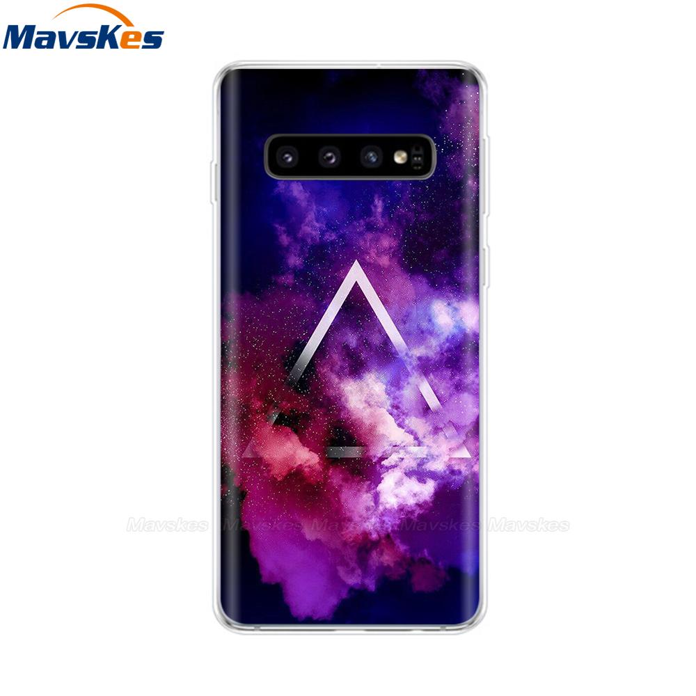 La più recente custodia stampata in TPU per Samsung Galaxy S10 S10 + Coperture del telefono per Samsung S10 Plus S10e Custodie Cover posteriore Paraurti Fundas Coque