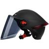 [Custom] Summer Half Helmet for Motorcycle/Electric Bike Unisex Safety with Sun-Protective Clear Visor 3C/DOT Certified