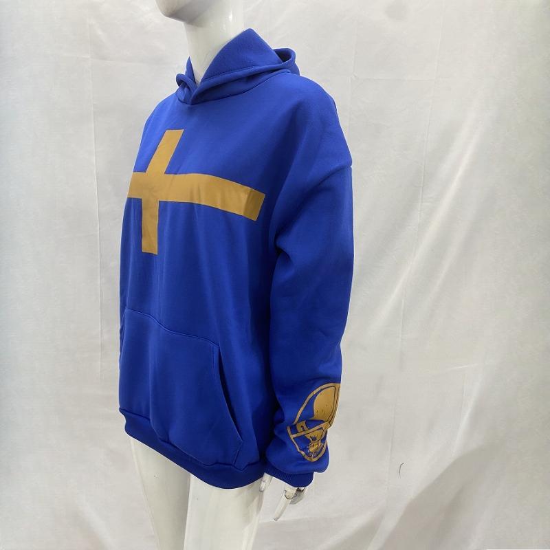 Y2K Autumn and Winter Fashionable and Cool Personalized Printed Hooded Sweatshirt