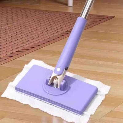 Mopa Pequeña Limpiador Instantáneo Mini Mopa con Cabezal Giratorio de 360 Grados Mango de Empuje y Tracción Manos Libres Herramienta de Limpieza Rápida para Paredes Ventanas