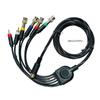 Component Composite Cable Color Monitors Cable Environmentally Friendly Component Composite Cable ABS for MD1 Consoles