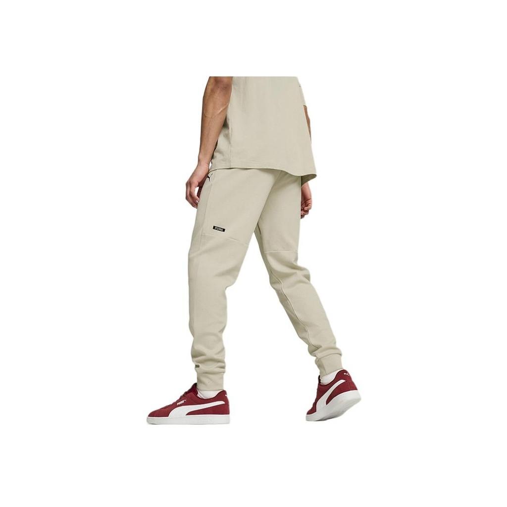 Puma Casual Versatile Breathable Knitted Sports Pants Men Bottoms Gray 684197-68