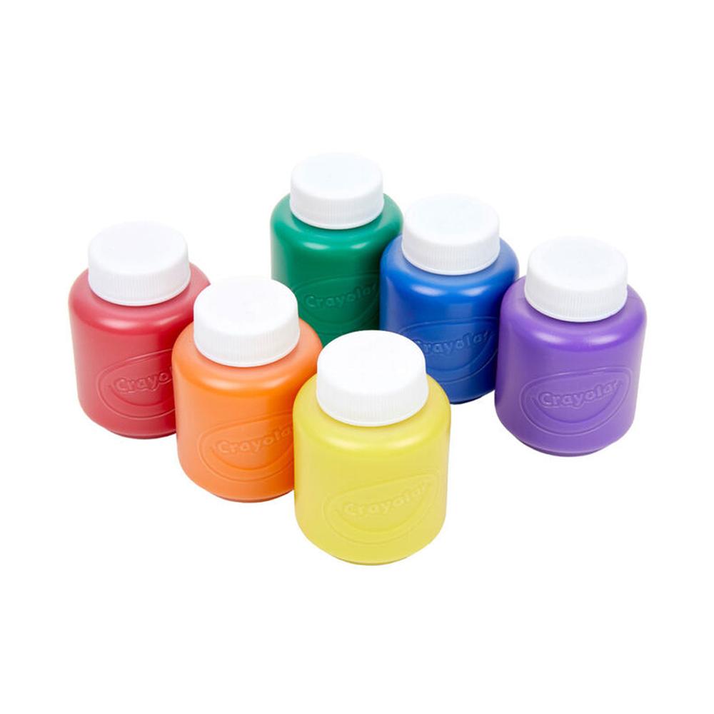 Schul-Posterfarben waschbar für Kinder Project Paint Crayola 6 Farben