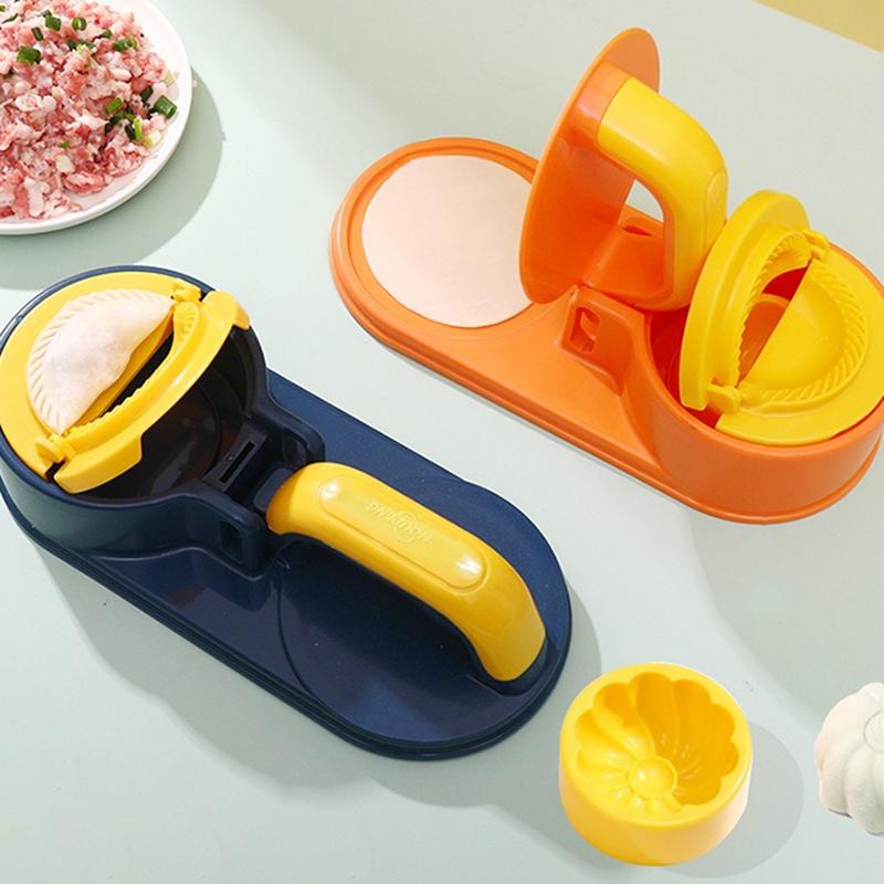 Three In One Dumpling Machine Kitchen Dumpling Mold Pressing Machine Manual DIY Dumplings Skin Easy To Operate Kitchen Tools
