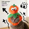 Pet Cat Fruit Plush Hat Cute Creative Pet Head Cover Funny Dress Up Cat Dog Hat Headgear Clothing Accessories Pet Supplies