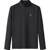 Men's Long Sleeve Quick-Dry Stand-Up Collar T-Shirt