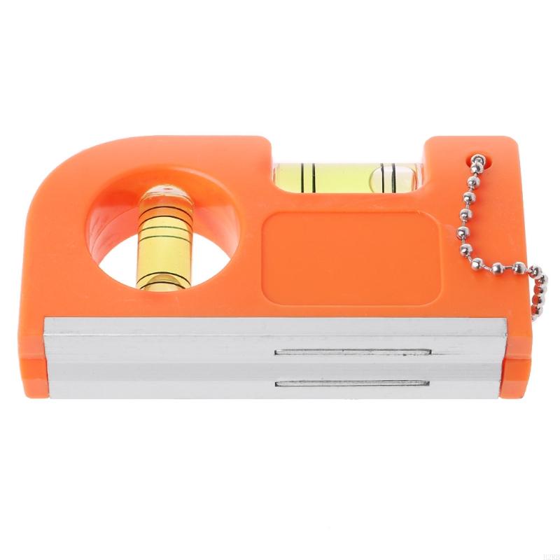 Level Bubble Spirit Level Ruler Mini Spirit Level with Strong Magnets Gauges Directions Water Level