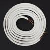 1/4'' 3/8' 10 Meter Air Conditioner Pair Coil Tube  Insulate Copper Aluminum Pipe Split Line Wire Home Air Conditioner Parts