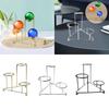 Sphere Stand Glass Ball Holder Art Crafts Seat Shelf Collections Rack Base for