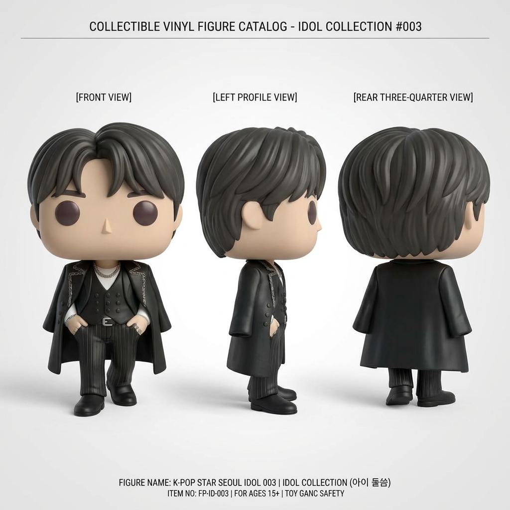 New Hot Sale Bangtan Boys Jin Idol Action Figure Trendy PVC Collectible Ornament Standee Model Fan Gift Decorative Display Toy