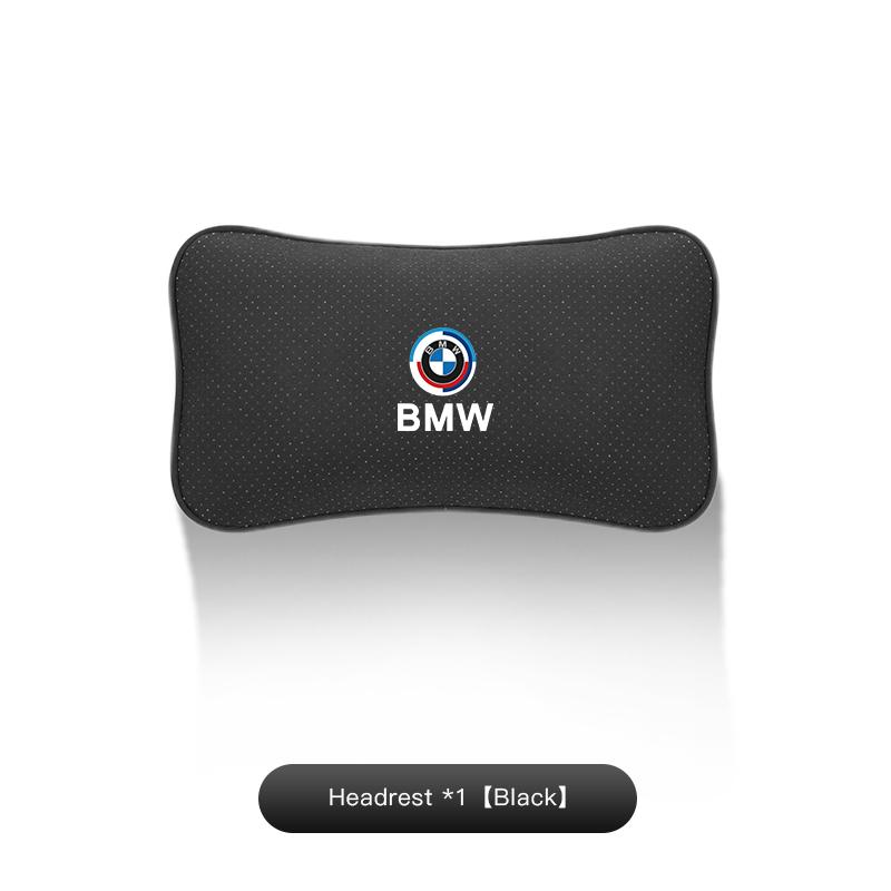 MDNS1 Cuscini per Poggiatesta e Collo per Auto BMW Protezione Cuscino Lombare per Schienale Adesivo Auto Per Performance F30 F40 E46 E60 M F10 X3 E90 F20
