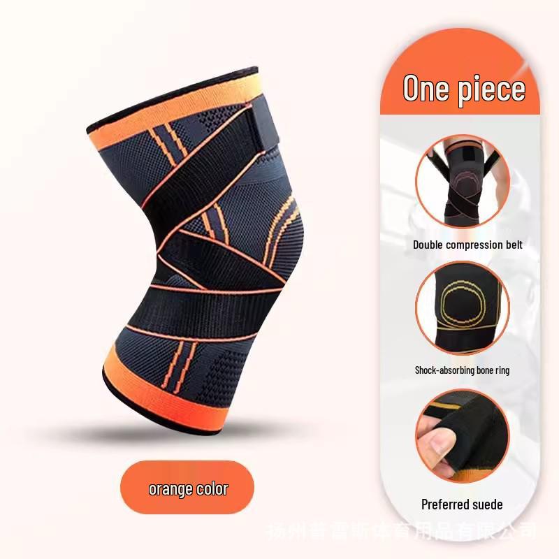 Men's Professional Knee Brace: Compression Nylon Bandage for Sports, Fitness, Running, Cycling, and Mountaineering