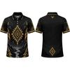Herren Western Berg Ethnischer Stil Lässiges Bedrucktes Poloshirt Schnelltrocknendes Sport Golf Shirt Sommer Lässig Atmungsaktive Kragen Oberteile