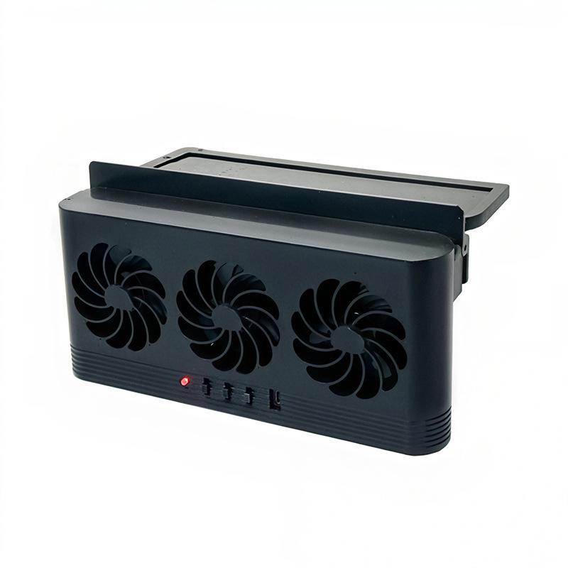 Window Car Solar Exhaust Fan Air Circulation Cooling Tool Exhaust Fan Cooling Interior Accessories