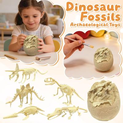 Wykopaliska Dinozaurów Model Archeologiczny Zabawka Szkielet Symulacyjny Skarb Prezent