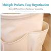17L Multipurpose Storage Organizer Bag Foldable Picnic Tote for Outdoor Camping Grocery Shopping Home Cleaning Carry