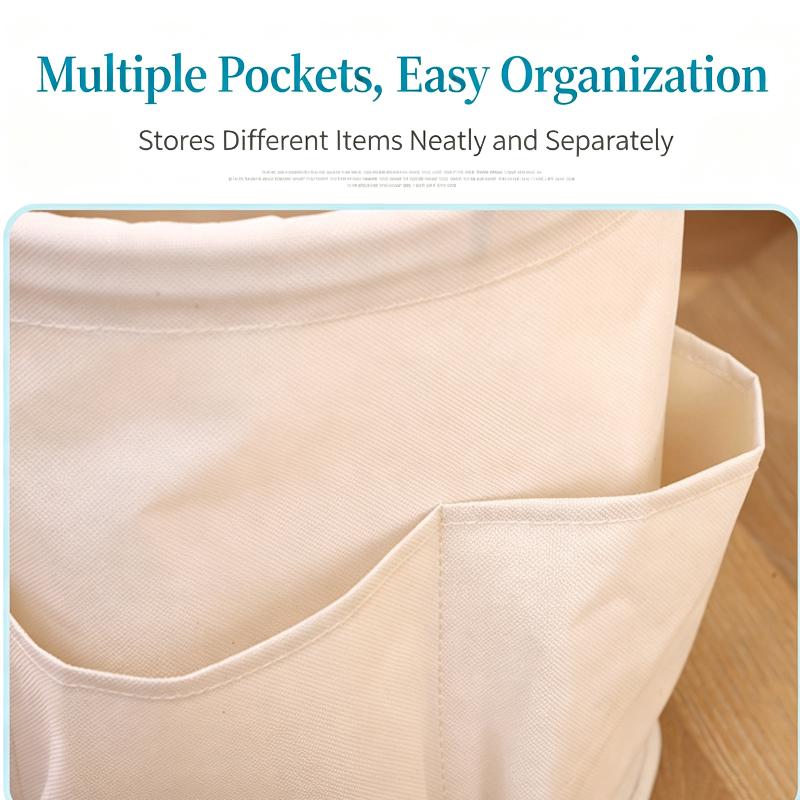 17L Multipurpose Storage Organizer Bag Foldable Picnic Tote for Outdoor Camping Grocery Shopping Home Cleaning Carry