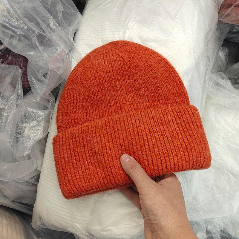 Winter Hats For Women Men Unisex Beanies Luxury Rabbit Fur Thermal Hat Soft Thick Keep Warm Casual Bonnet Baggy Cap New