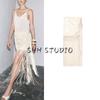 Summer New Product Women's Clothes Tassel Hem Flower Embroider Decorative Mid Waist Wrapping Towel Style Sarong Skirt 3183012