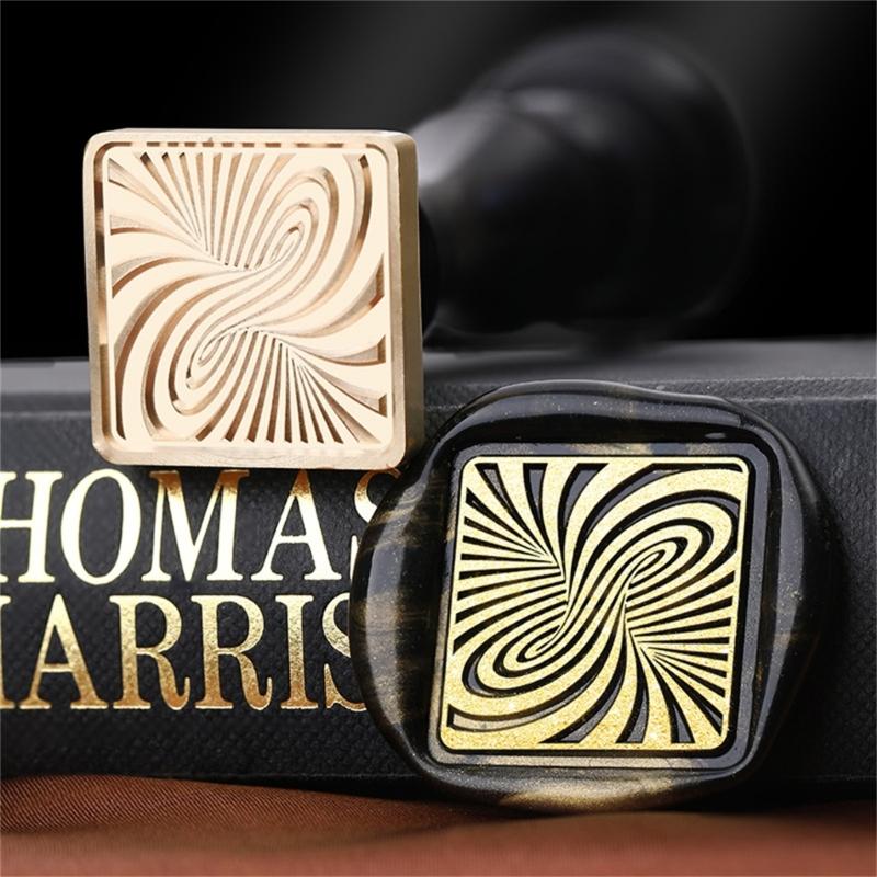 Scrapbooking Wax Stamp Head, Time Theme Wax Seal Stamp Head Replacement for Seal Wedding Invitations Envelope