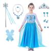 AOTYP Prinzessinnenkleid, Kinder-Cosplay, Einteiliges Prinzessinnenkleid für Mädchen, Prinzessinnen-Kostüm für Mädchen, Perfekt für Fotoshootings, Bühne
