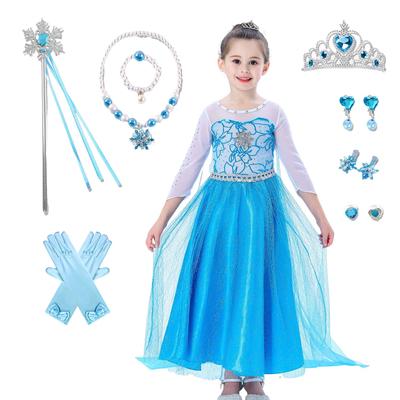 AOTYP Princess Dress, Kids' Cosplay, Girls' One-Piece Princess Dress, Princess-Style Kids Costume for Girls, Perfect for Photo Shoots, Stage