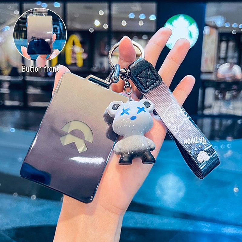 NIO Car NFC Key Card Case: ES6/ES8/EC6/ET5 Protective Shell with Women's Buckle