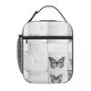 Lepidopterology Lunch Tote Lunch Bags Thermal Lunchbox Thermal Bag Female