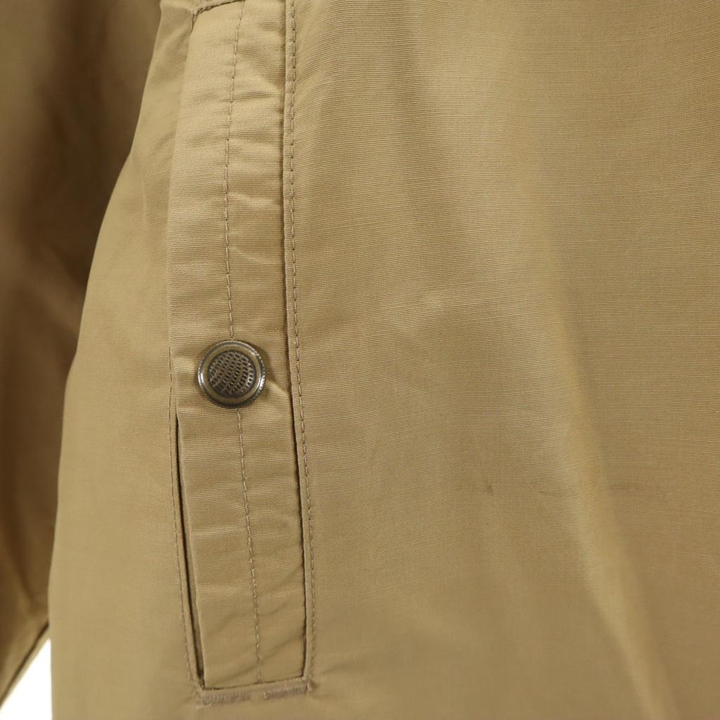 Woolrich Anni '90 Made in USA Vecchio cappotto con colletto in velluto a coste M beige da uomo Usato