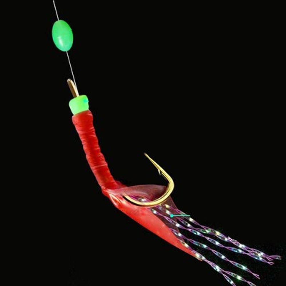 Hook Wire Fishing String Hooks Artificial Fishing Lures Fishskin Skirt Lure Fishing Sabiki Rigs