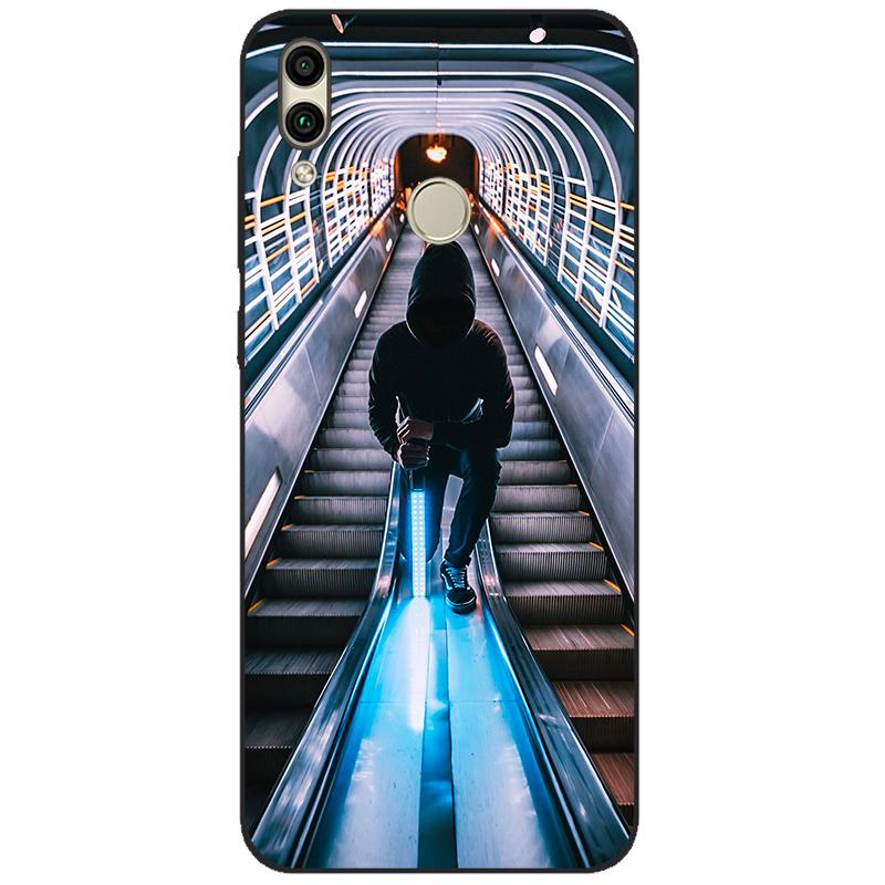 For Huawei Honor 8C 8 C Shockproof Protective Phone Case on Honor 8C Fashion Silicone Cover Honor8C Case 6.26" Honor 8C Case