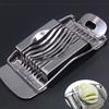 Stainless Steel Egg Cutter Preserved Egg Splitting Tool Fancy Egg Slicer