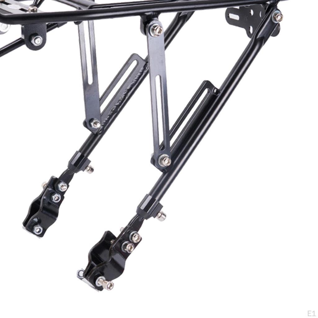 Portapacchi Posteriore Per Bicicletta In Lega Di Alluminio: Universale Per Reggisella, Carico Max 10kg, Per MTB E Bici Da Strada - 3
