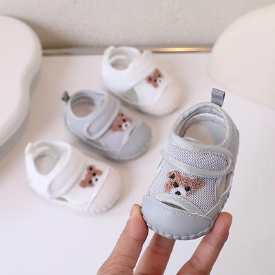 Sandales pour bébé Été Nouvelles Chaussures Avant Semelle Souple Chaussures pour tout-petit 0-1 an et Demi Année Garçon et Fille Bébé Dessin Animé