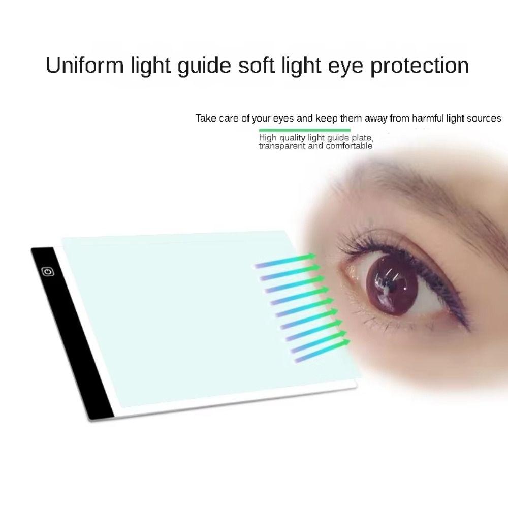 3 Level LED Drawing Board USB Tracing Board Learning Tool Electric Drawing Board  Drawing Tracing