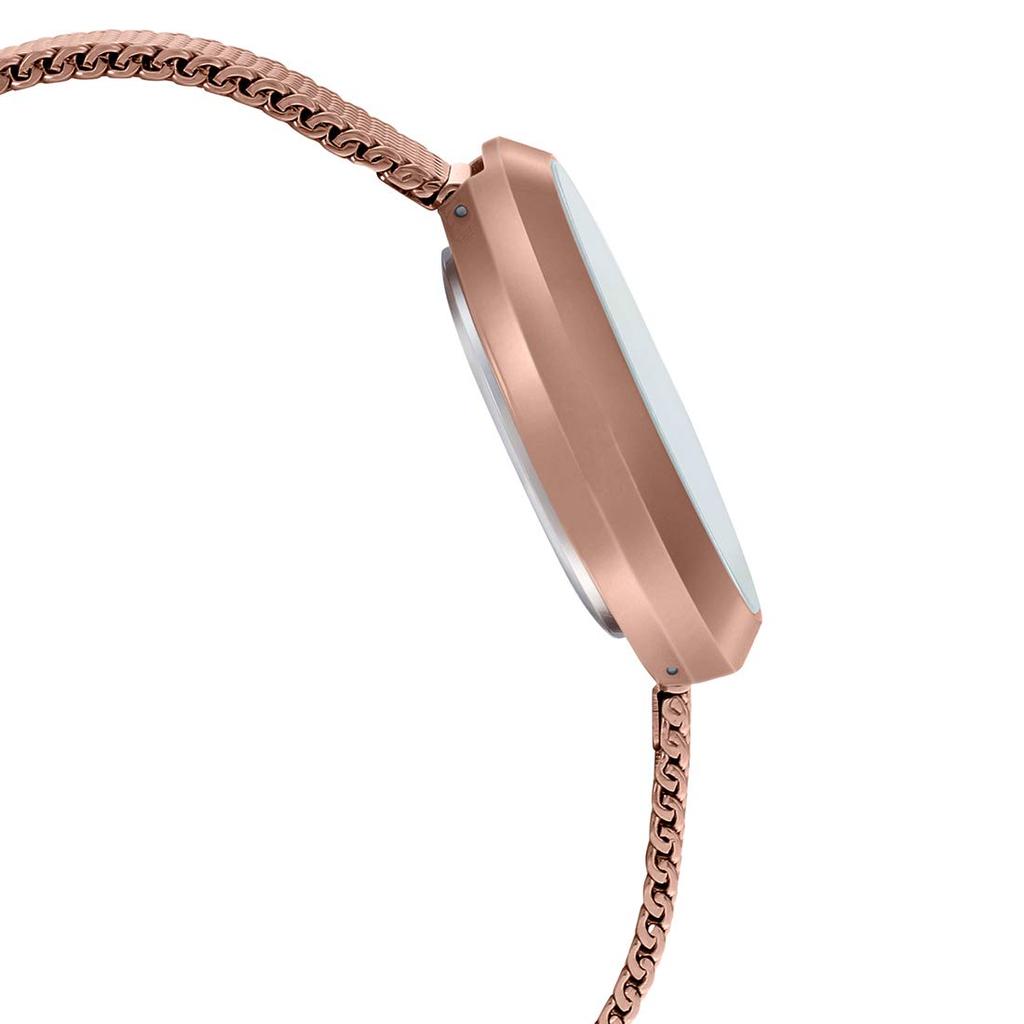 Casio Metal Enticer Analog Rose Gold Dial Band Color Rose Rose Gold Strap Women's LTP-E154MPG-4Adf (A1852), - Gold, Analog,