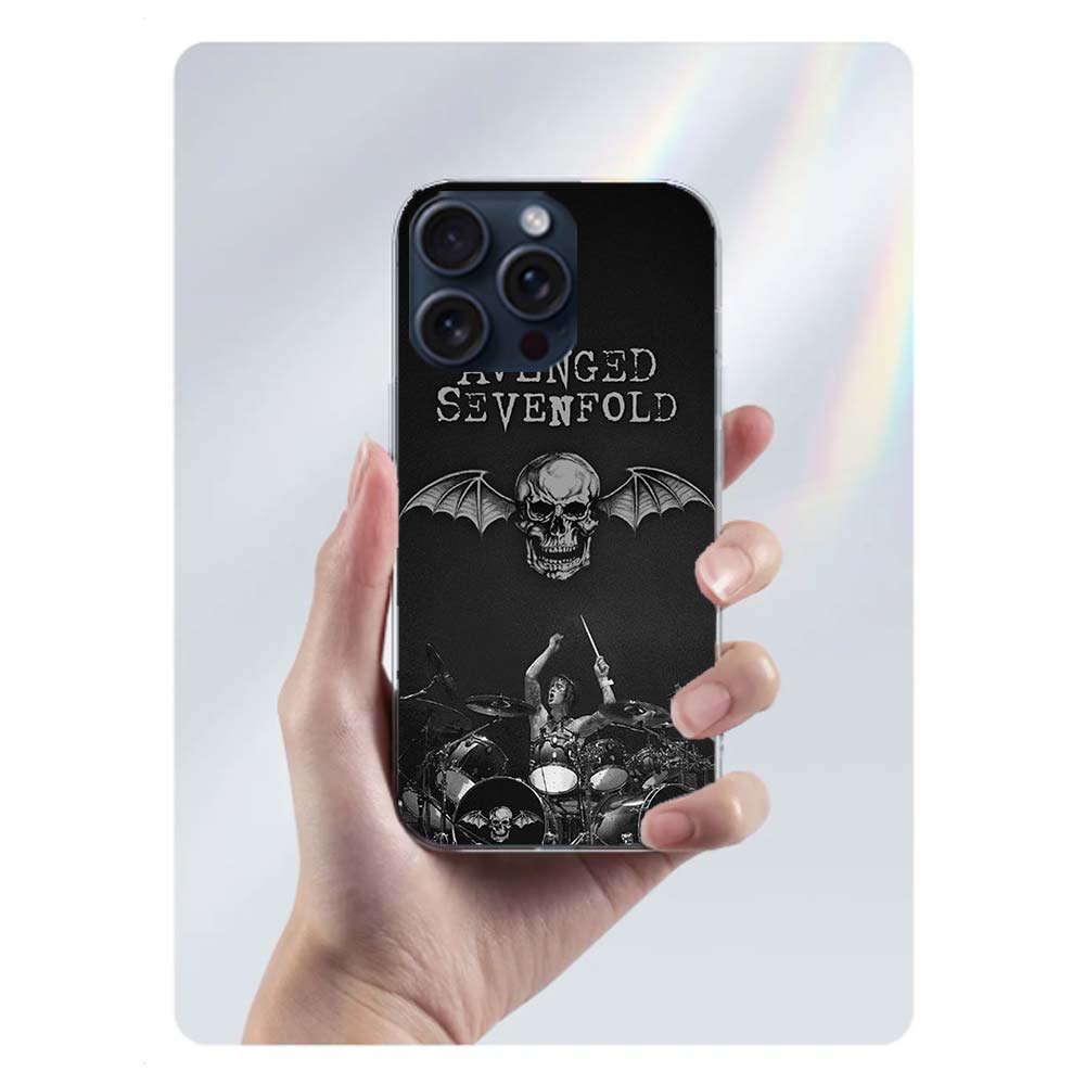 A-Avenged Sevenfold Klare Handyhülle Für Iphone 17 Air 16 Pro Max 15 Pro 14 Plus 17E 16E 11 13 12 Mini Hüllen Cases Fundas Cell T