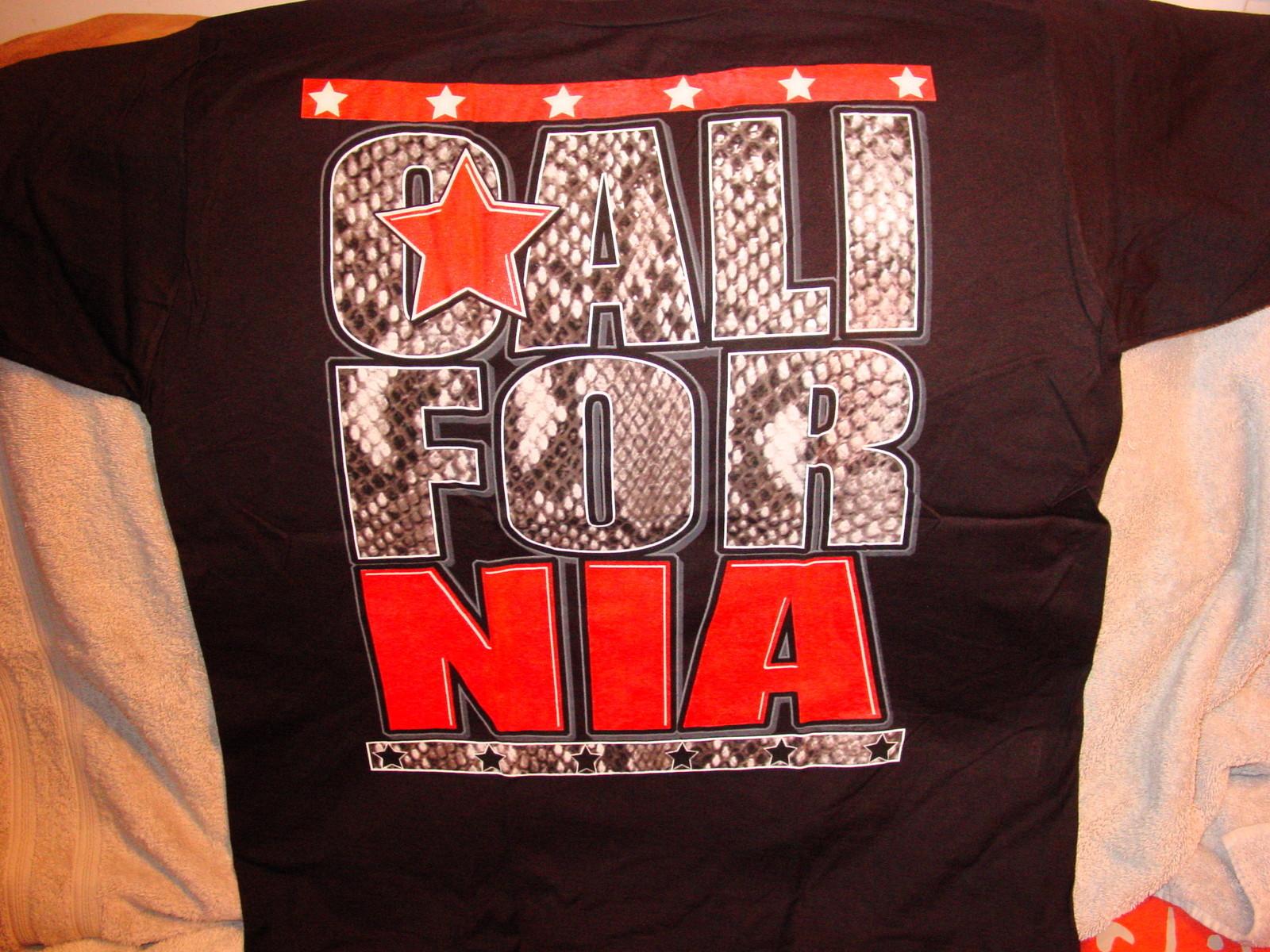 CALIFORNIA SNAKE SKIN T-SHIRT SHIRT XL