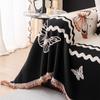 Funda Sofa Chenille Hawaii Butterfly Color Block Sofa Mat Throw Blankets All-season Camping Picnic Sofa Cover