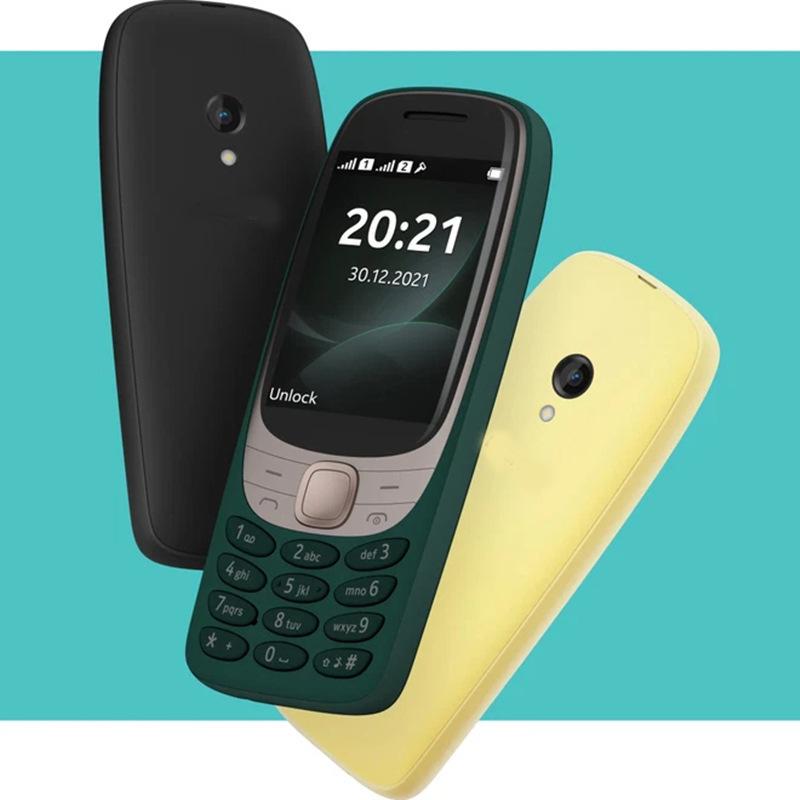 Eldre Mobiltelefon 2G Rett Brett Eldre Mobiltelefon Dobbelt SIM Lang Standby Funksjon Mobiltelefon