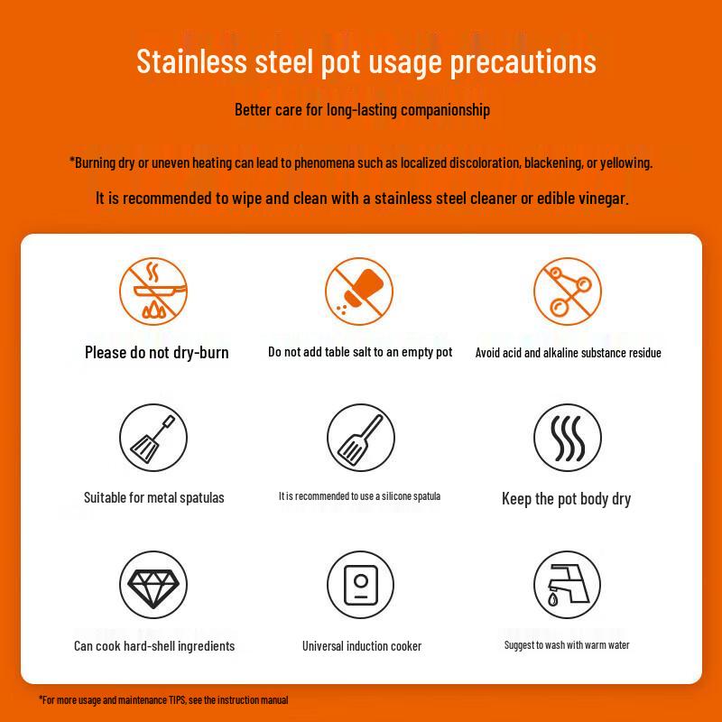 Supor 22cm 304 Stainless Steel Multi-Purpose Steamer Pot