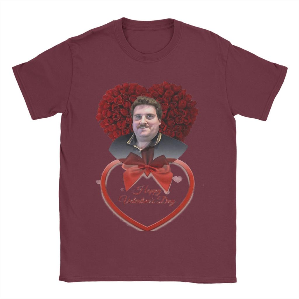 Drachenlord Rainer Winkler TShirts for Unisex Happy Valentines Day Funny Cotton Tees Round Neck Short Sleeve T Shirts Gift Idea