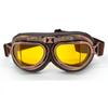 Evomosa Vintage Retro Motorcycle Cycling Sports Goggles Glasses Helmet Eyewear PC Lens UV Protection Multipurpose Protective Glasses Puncture Goggles