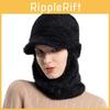 Winter Knit Hat With Face Mask And Ear Cover For Womens Cold Weather Comfort