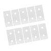 10Pcs Aluminum Joining Plate 2 Hole 3030 Aluminum Flat Connecting Plate Reinforcement Plate Flat