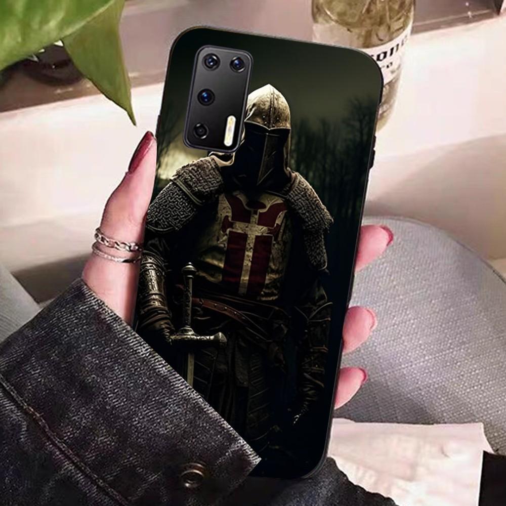

Knights Templar Luxury Phone Case For Huawei P 8 9 10 20 30 40 50 Pro Lite Psmart Honor 10 Lite 70 Mate 20lite Huawei P40 Pro