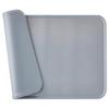Basics Waterproof Non-Slip Mat Silicone Pet Food Water Bowl Gray 4729cm Plain