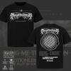 BMTH Bring Me The Horizon Maglietta Terza Ascensione Tour Stampa Date Tour Posteriore Unisex Oversize Fan Metalcore Manica Corta