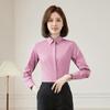 Women's Elastic Bamboo Fiber Long Sleeve Professional Shirt