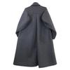 ENFOLD 22AW Grey Wool Bonding Soutien Collar Flare Coat Coat 36 grayUsed